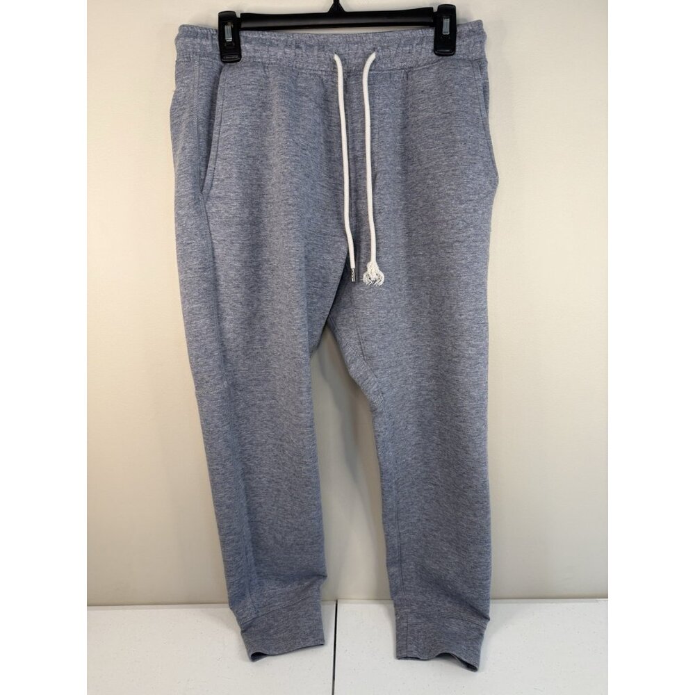 AE American Eagle Active Sweatpants Men's Medium Gray Fleece Gym Lounge (A30)